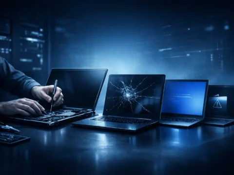 Naprawa laptopów Lublin – najczęstsze problemy zgłaszane przez użytkowników
