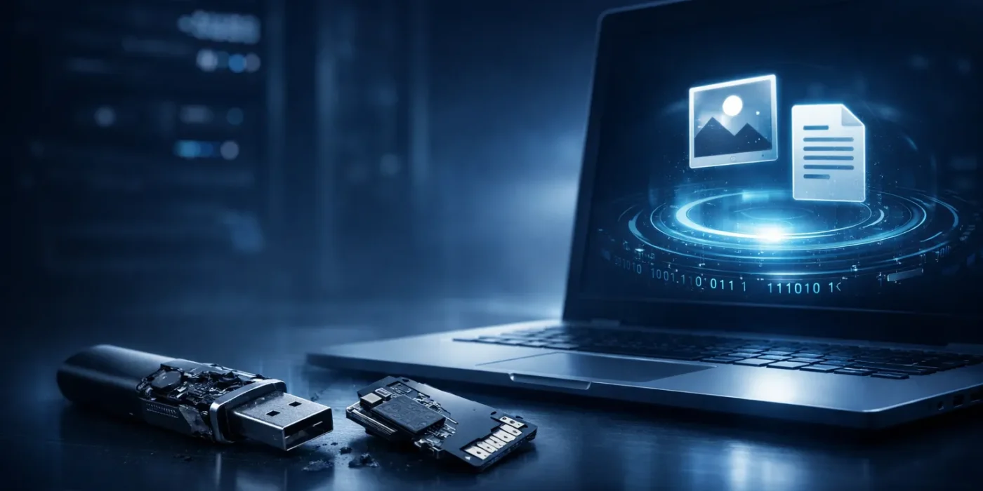 Uszkodzony pendrive lub karta pamięci – czy da się odzyskać zdjęcia i dokumenty?