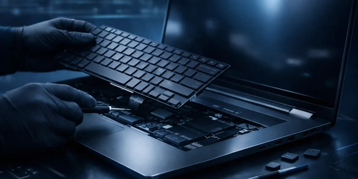 Wymiana klawiatury w laptopie Lublin – kiedy naprawa przywraca pełen komfort pracy